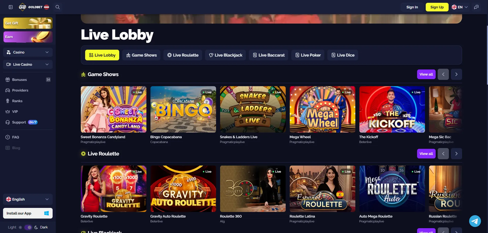 Методи на плащане в Goldbet Casino — крипто и карти